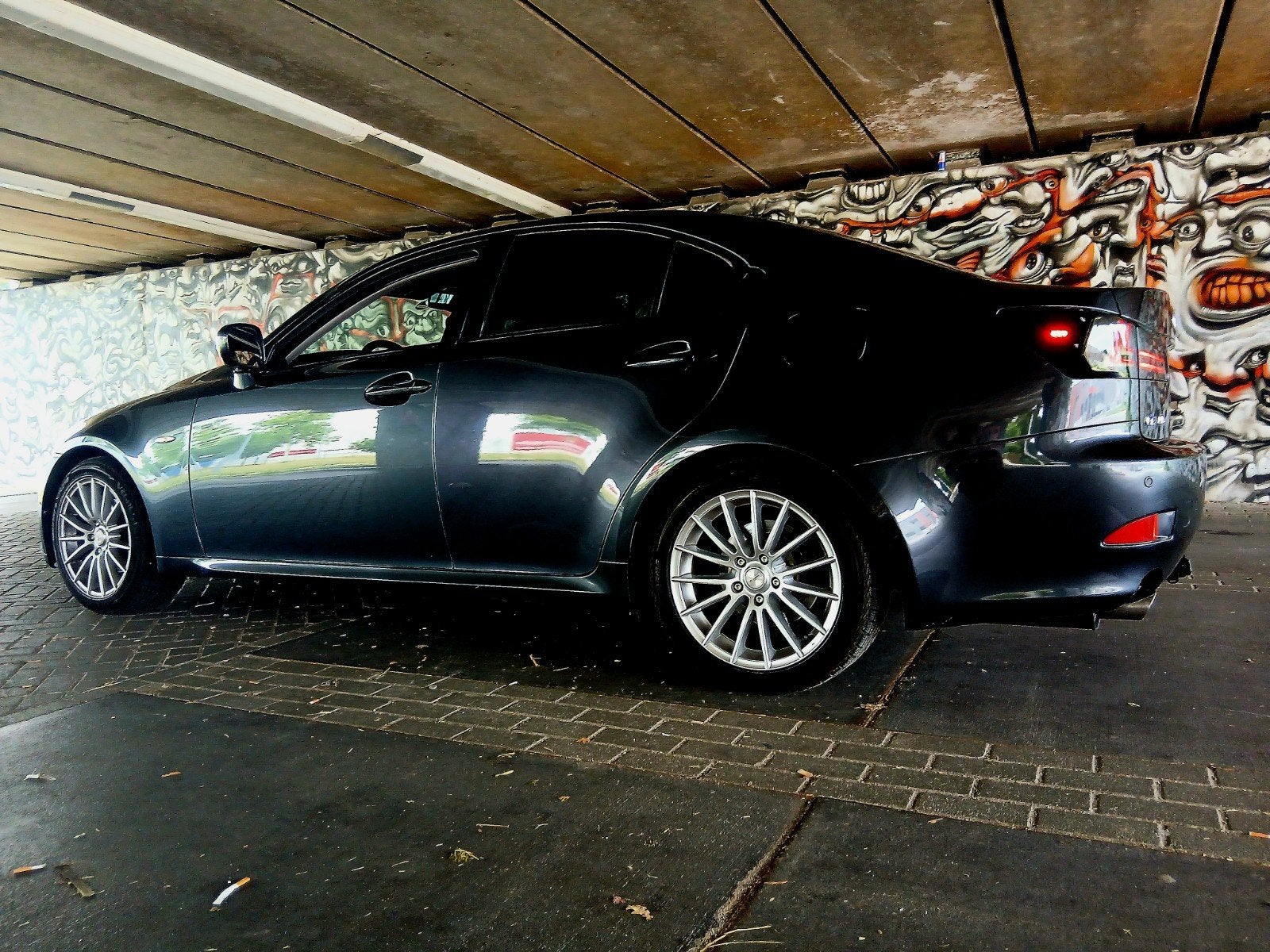 Lexus IS 250 2.5 AUT 2006 Grijs, Auto's, Lexus, Achterwielaandrijving, Zwart, 1535 kg, Euro 4
