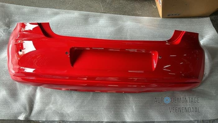 Achterbumper van een Volkswagen Polo (LP3G), -, Volkswagen, -, Nieuw