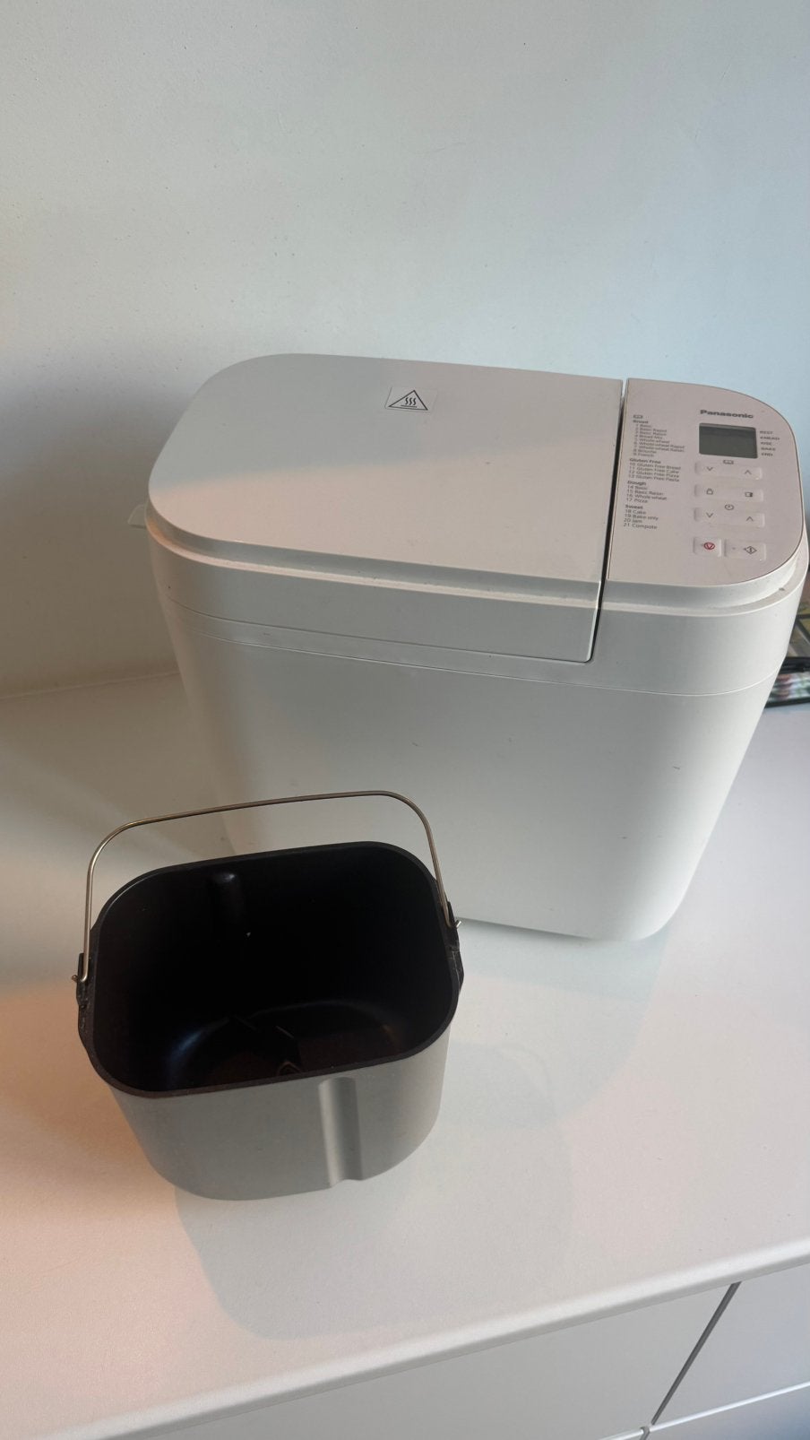 Panasonic SD-B2510 broodbakmachine, Ophalen, Zo goed als nieuw