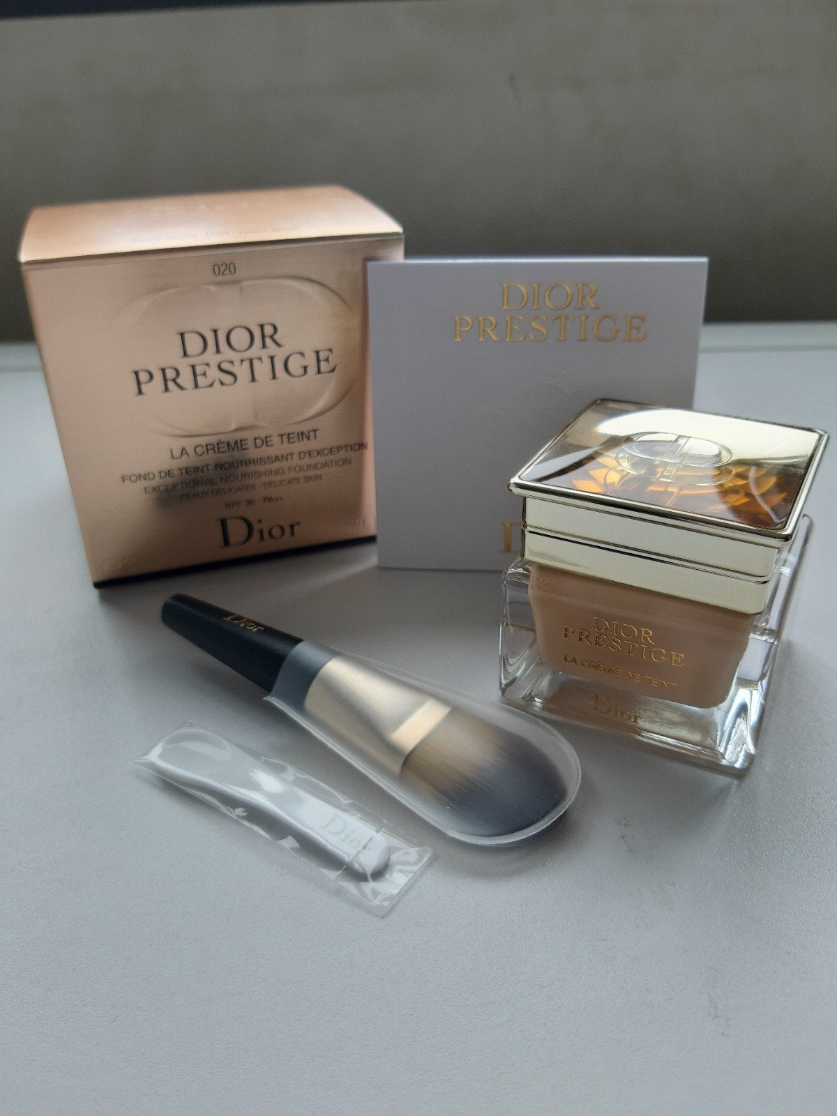 Dior Prestige La Crème De Teint Kleur 020, Beige, Nieuw, Make-up, Verzenden