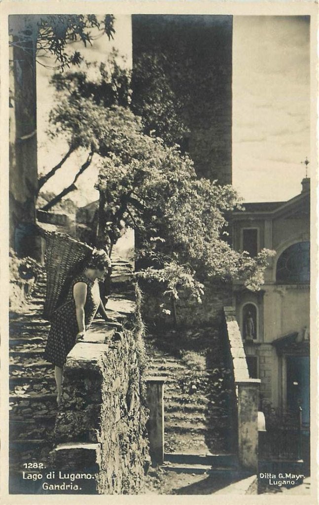 381-122-045 Lago di Lugano, Verzenden, Voor 1920, Overig Europa