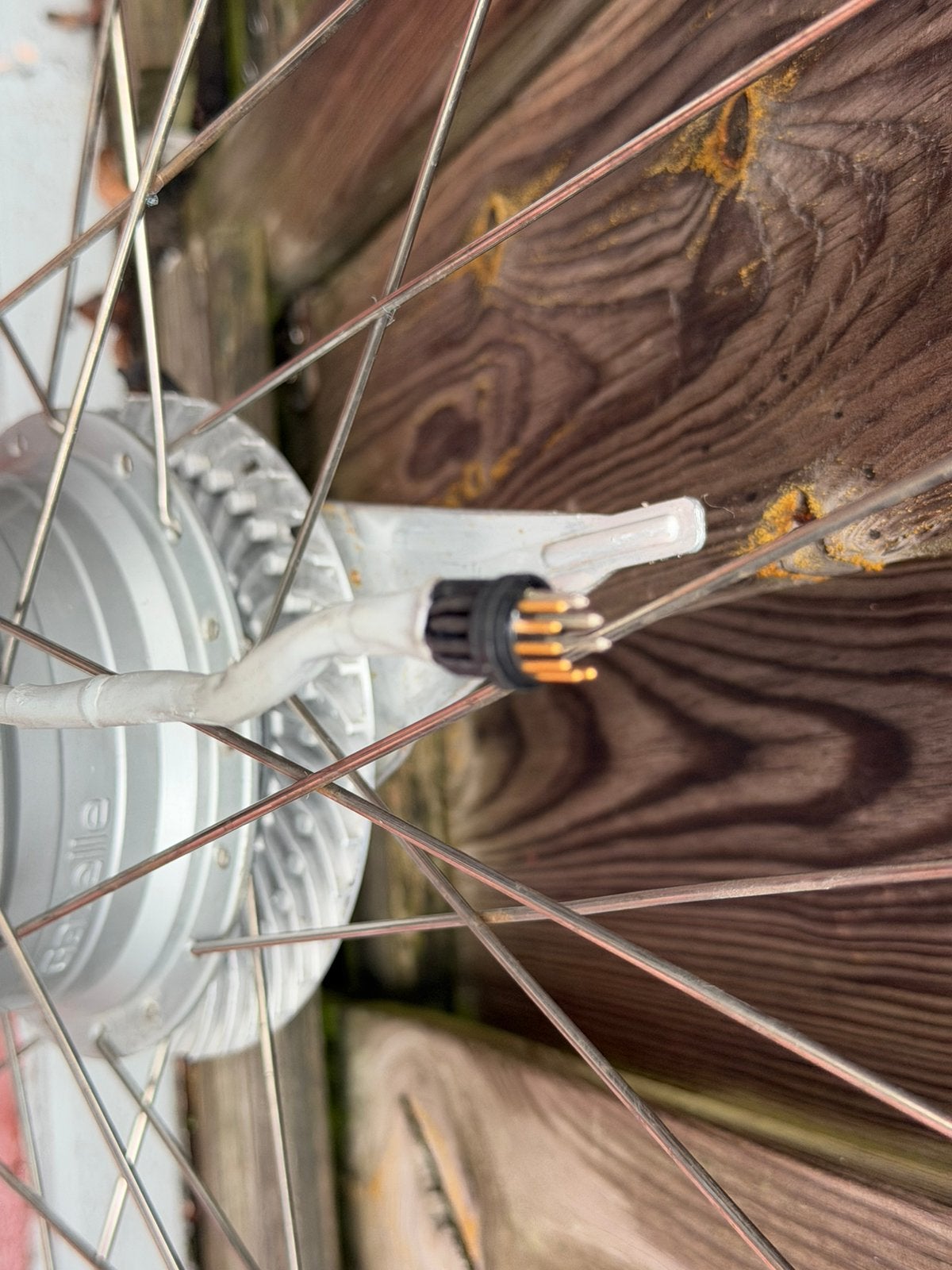 Gazelle voor wiel motor,36 volt,9 pin,%100 werk goed, Ophalen of Verzenden, Zo goed als nieuw