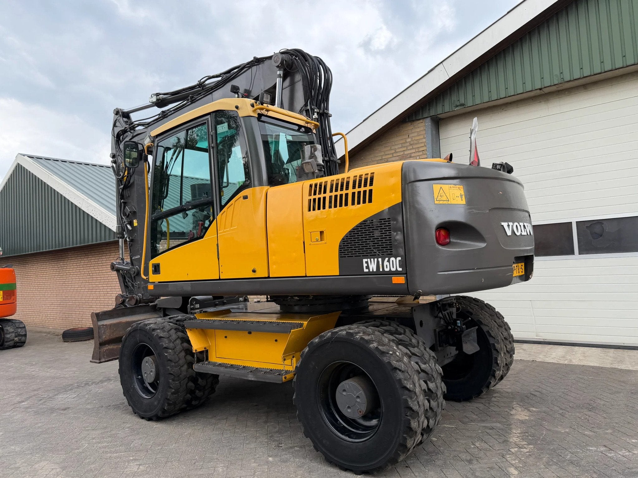Volvo EW160C EW160C (bj 2008), Graafmachine