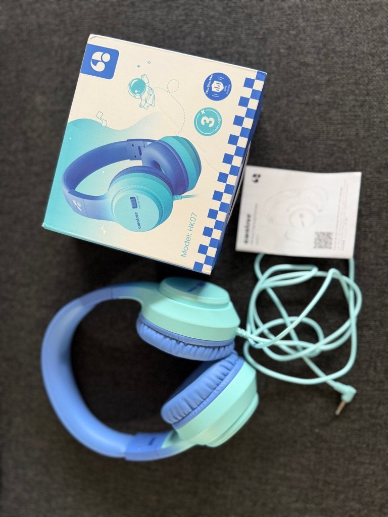 Kinderkoptelefoon, Gehoorbeschermer, Nieuw, Blauw, Ophalen