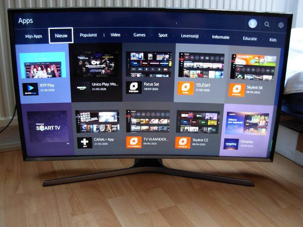 Samsung curved full hd smart tv met wifi. 40 inch., Ophalen, LED, 50 Hz, Zo goed als nieuw