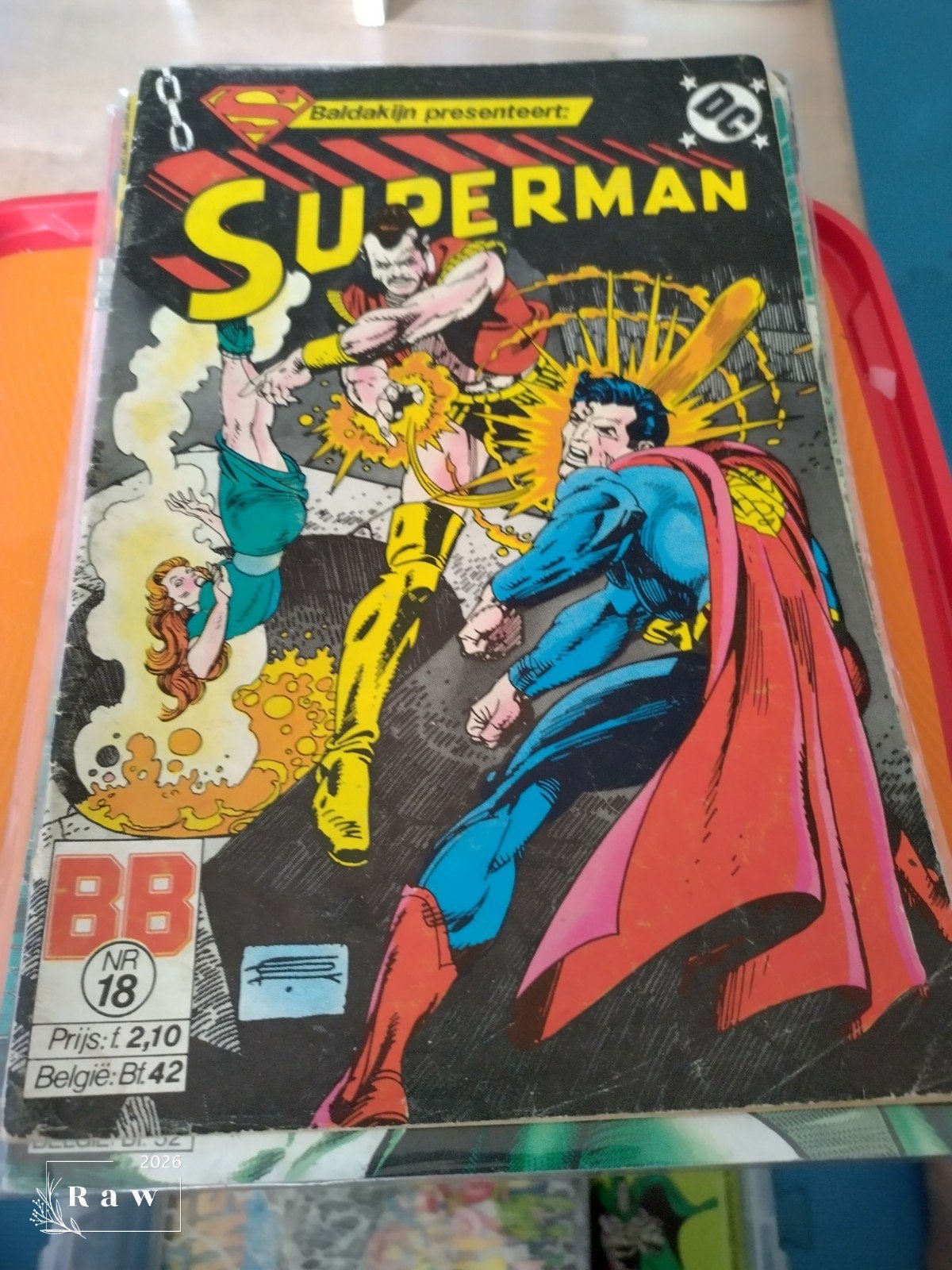 Superman Stripboek - Baldakijn presenteert: NR 18, Eén stripboek, Ophalen of Verzenden, Gelezen