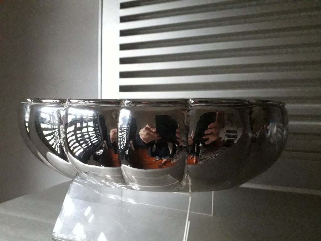 ANTIEKE ART DECO VERZILVERDE HAMERSLAG BROODMAND I.Z.G.STAAT, Ophalen of Verzenden