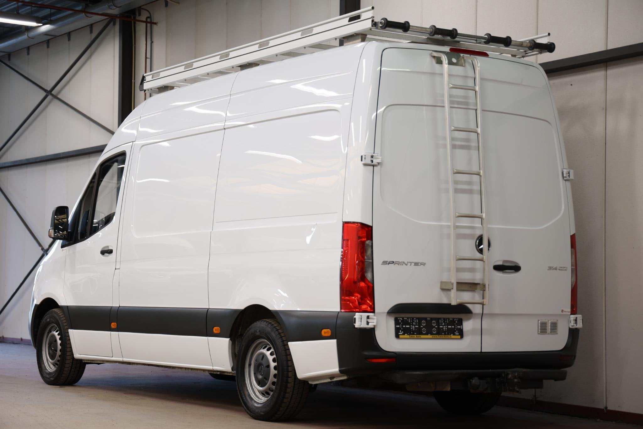 Mercedes-Benz Sprinter 314 2.2 CDI L2H2 IMPERIAAL TREKHAAK, Gebruikt, Euro 6, Start-stop-systeem, Wit
