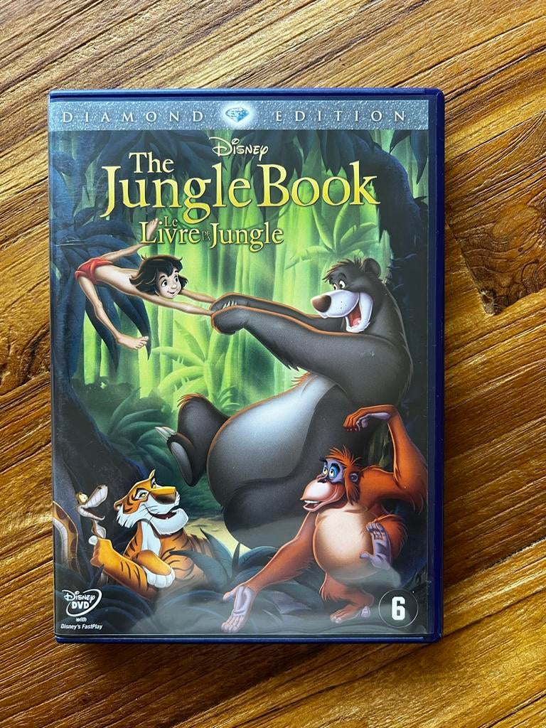 Disney The Jungle Book Diamond Edition DVD, Cd's en Dvd's, Dvd's | Kinderen en Jeugd, Avontuur, Alle leeftijden, Ophalen of Verzenden