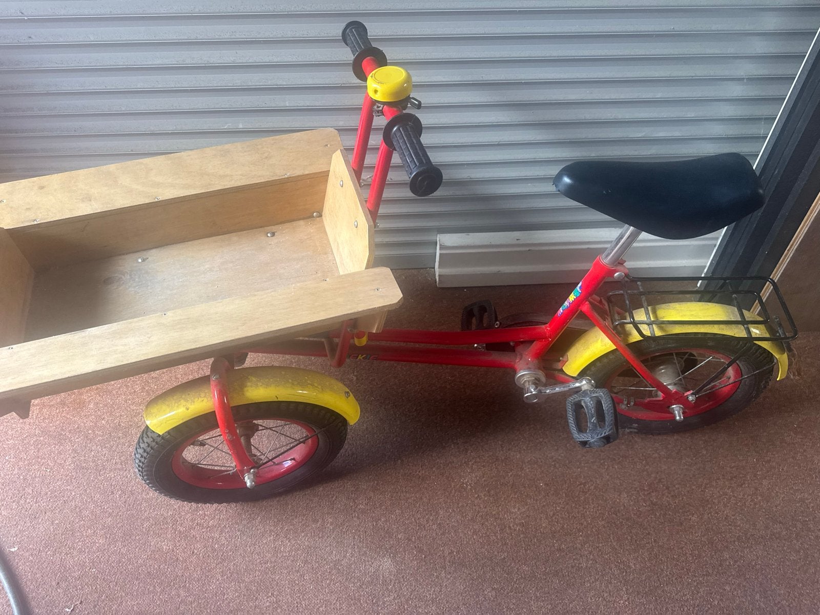 Loekie Bakfiets - Gebruikt, voor goederen of 1 kind, Terugtraprem, Gebruikt, Goederen, Ophalen