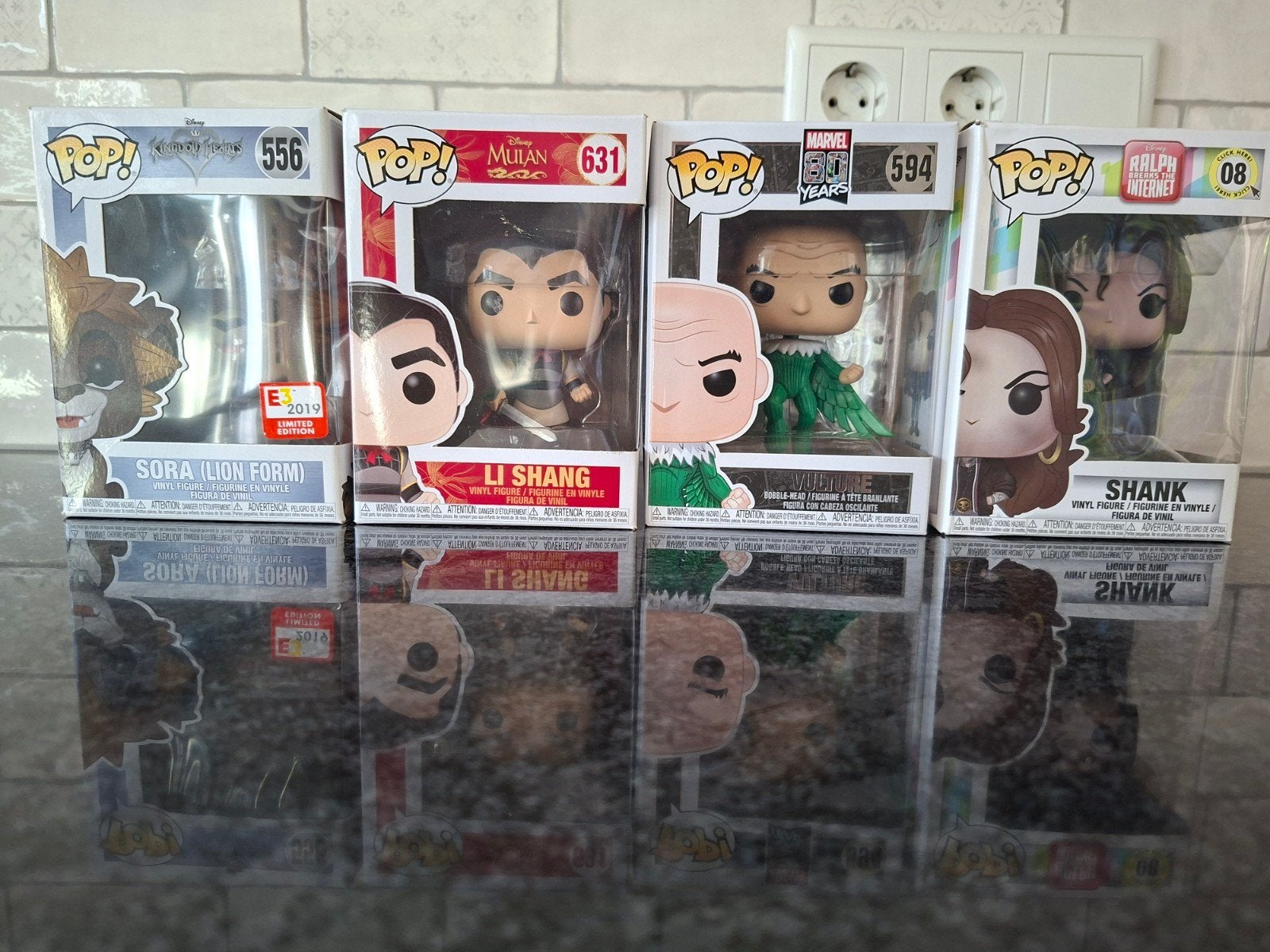 Funko Pop! Set: Mulan, Vulture, Shank, Ophalen of Verzenden, Nieuw