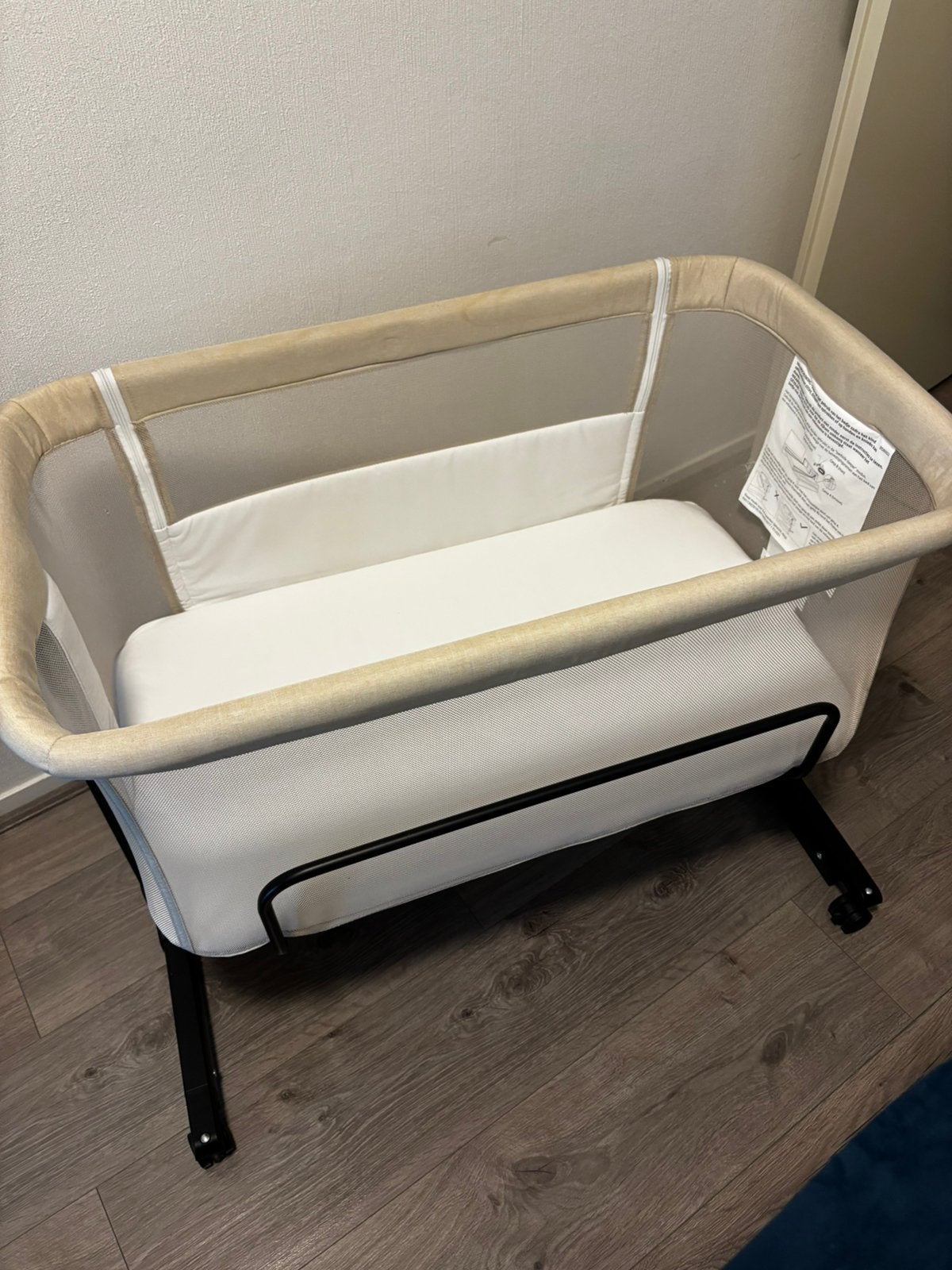 Co sleeper beige, Kinderen en Baby's, Ophalen of Verzenden, Zo goed als nieuw, Wieg