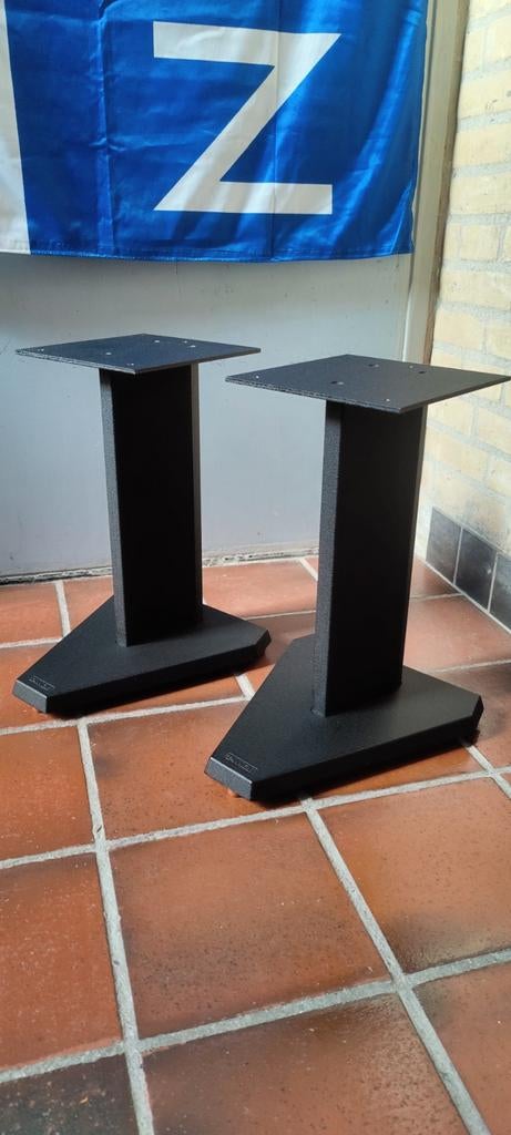 Tannoy luidspreker stands - Aluminium zwart., Overige typen, Zo goed als nieuw, Minder dan 60 watt, Ophalen