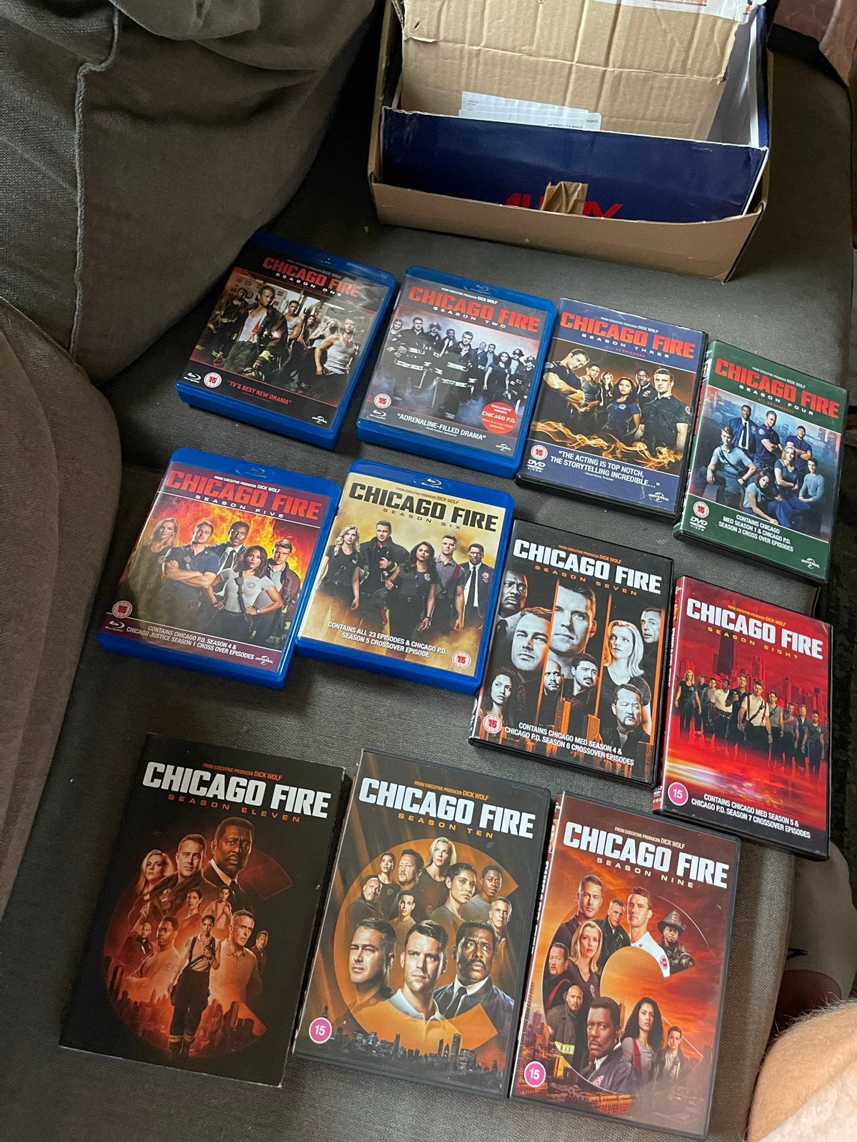 Chicago Fire DVD/Blu-ray Collectie - Seizoenen 1-11, Cd's en Dvd's, Dvd's | Tv en Series, Seizoen 1, Nederlands, Ophalen of Verzenden