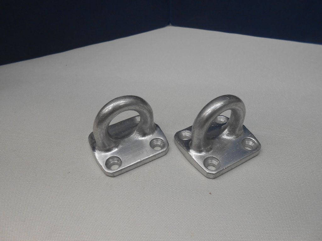 Dekoog, Dekplaat, Oogplaat, Aluminium, 8 mm, lichtgewicht, Ophalen of Verzenden, Zo goed als nieuw, Overige typen