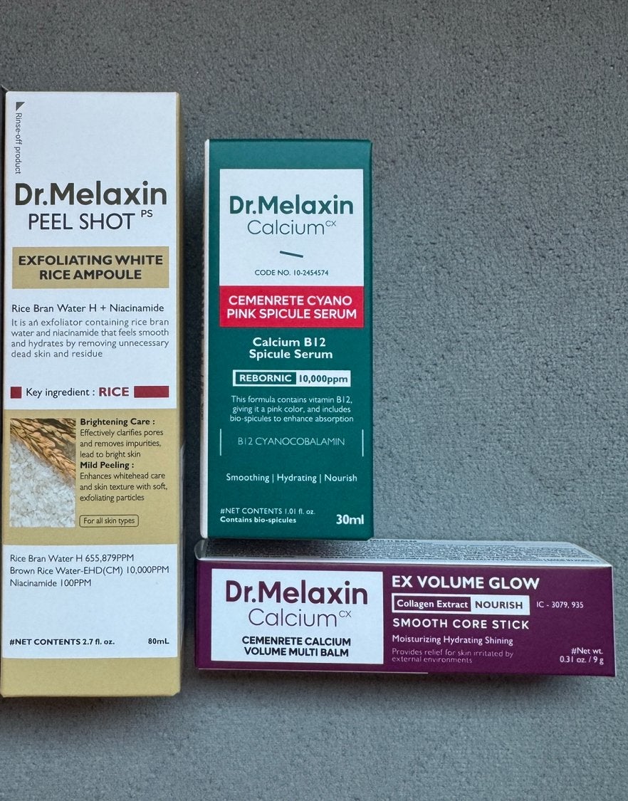 Dr Melaxin producten €13 per stuk, Ophalen of Verzenden, Zo goed als nieuw, Gehele gezicht