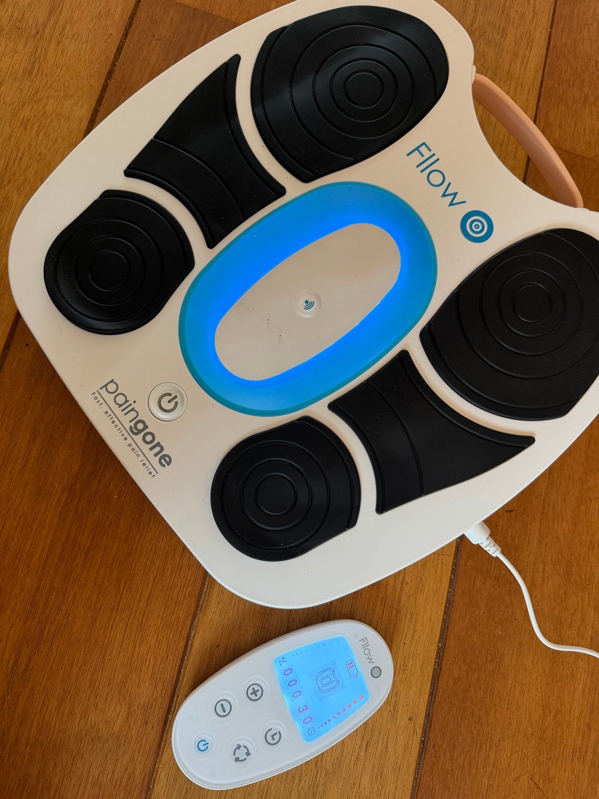 Fllow paingone Bloedsomloop Stimulator met TENS elektrodes, Ophalen of Verzenden, Zo goed als nieuw, Overige typen