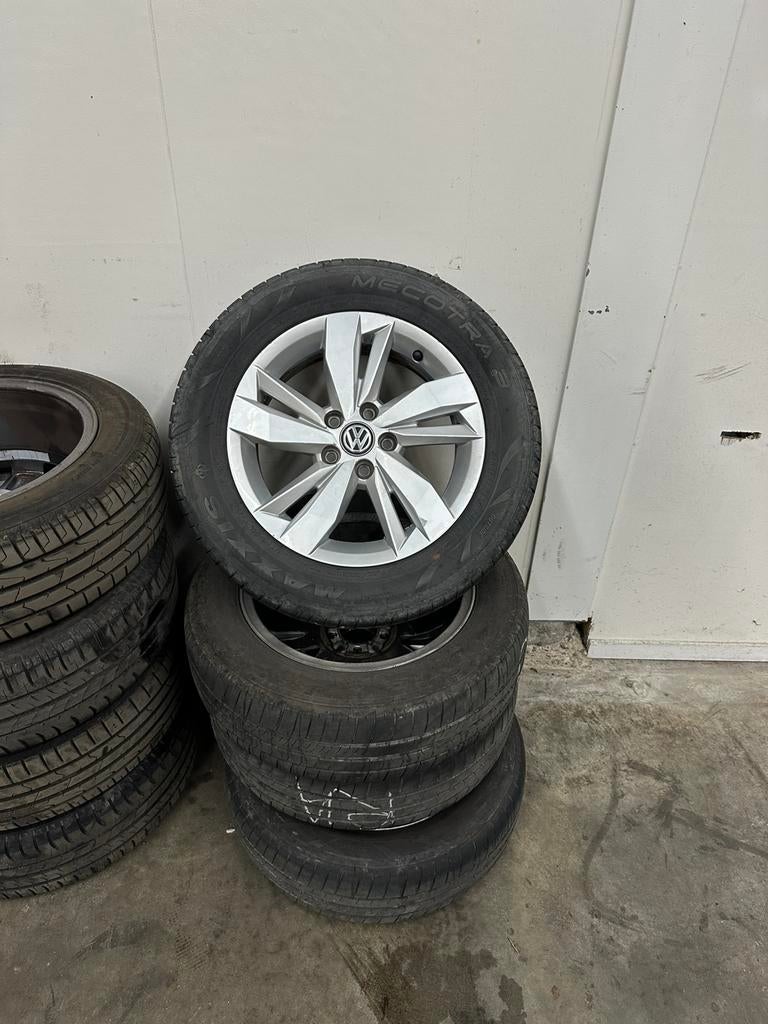 Velgen VW Polo steekmaat 5x100 15 inch, Ophalen, Velg(en), 16 inch, 195 mm