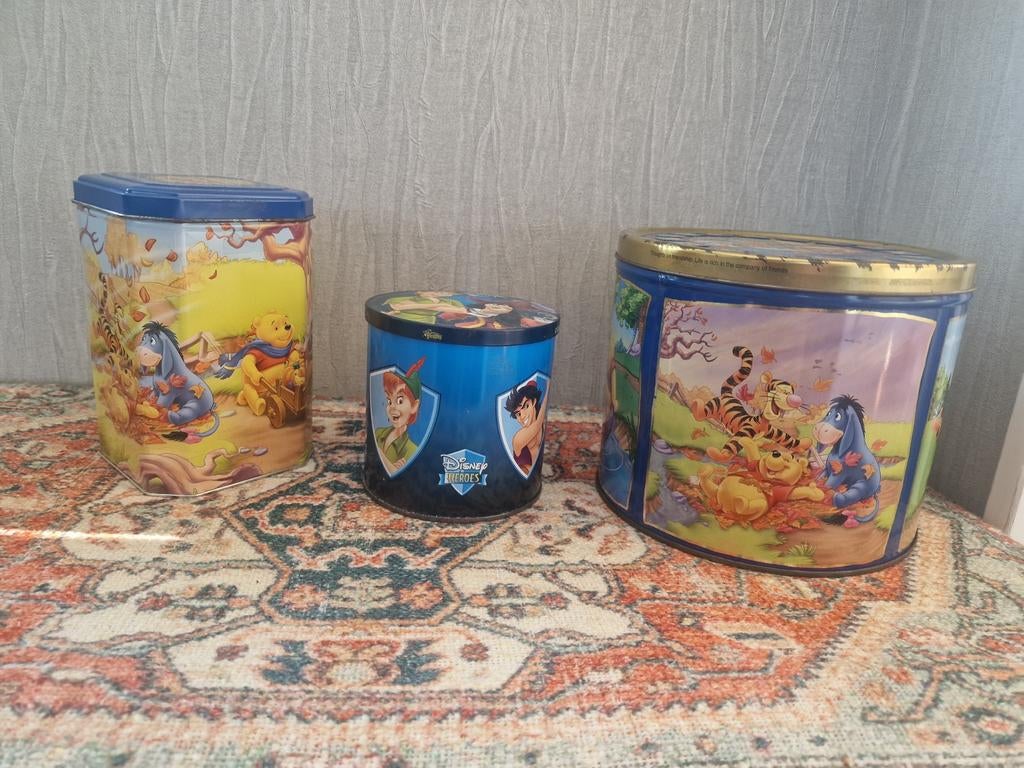 Disney blikken metaal, Ophalen of Verzenden, Gebruikt, Overige