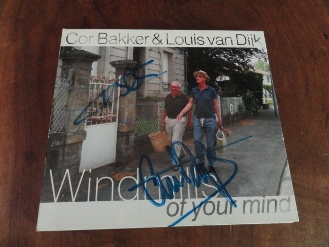 CD Cor Bakker&Louis Van Dijk-Windmills Of Your Mind(Signed), Verzenden, Classicisme, Zo goed als nieuw, Kamermuziek