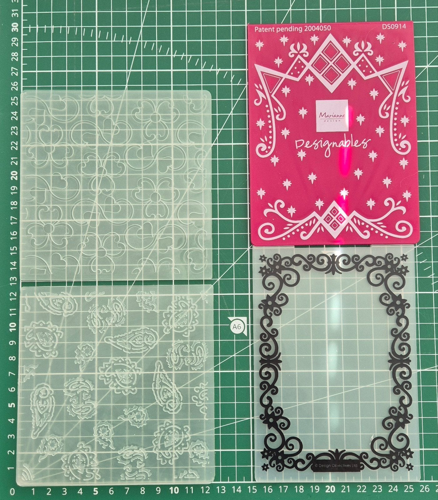 Embossingfolders 12x12 en A6 1,- per stuk, Ophalen of Verzenden, Overige thema's, Pons of Mal