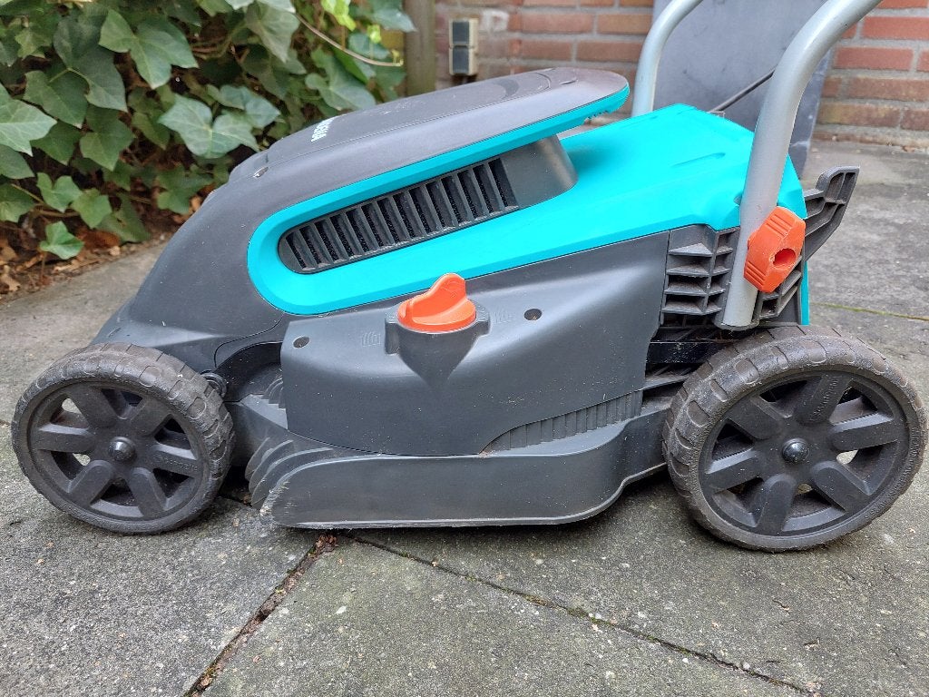 Gardena Elektrische Grasmaaier PowerMax 1200/32, Tuin en Terras, Ophalen, Cirkelmaaier, Gebruikt, Elektrische grasmaaier