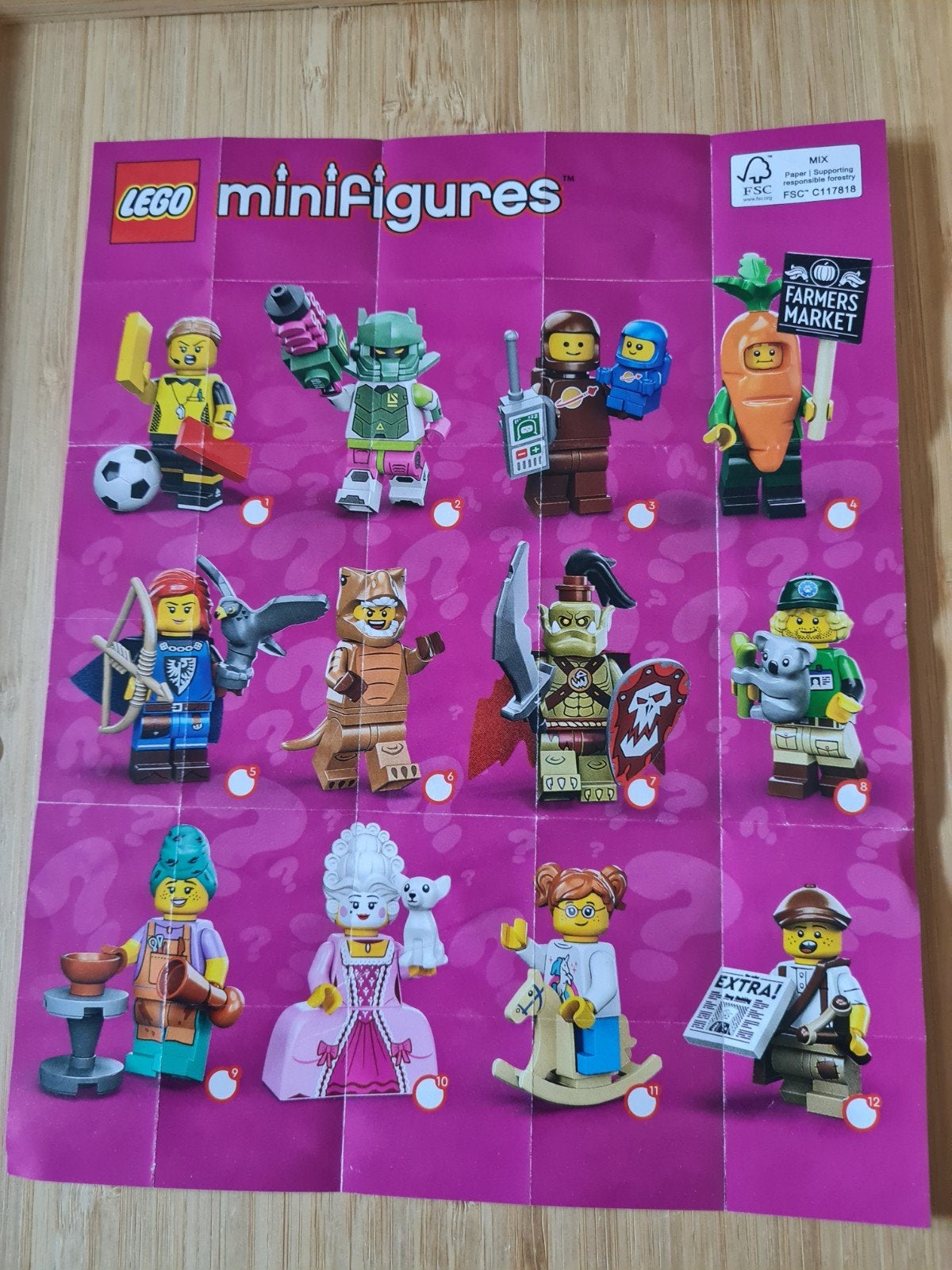 Lego 71037 Minifigures Serie 24 - hele set 12 stuks, Lego, Nieuw, Ophalen of Verzenden, Minifiguren serie