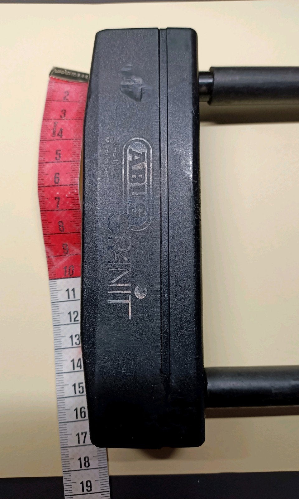 Beugelslot Abus Granite, zwart,gebruikt voor scooter!, Ophalen, Gebruikt, Beugelslot