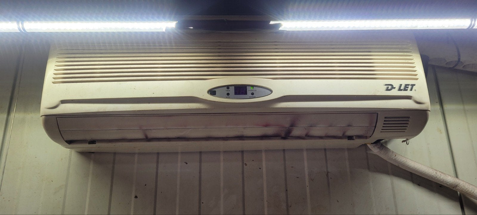 airco warmtepomp   verwarmen en verkoelen   DLet, Gebruikt, Koelen en Ontvochtigen, 3 snelheden of meer, Ophalen of Verzenden