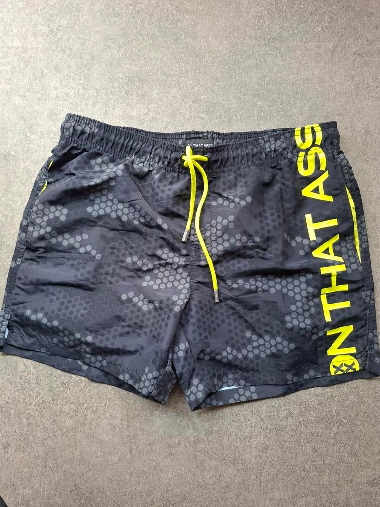 On That Ass Zwemshort - Maat M, On That Ass, Zwart, Zwemshort, Verzenden