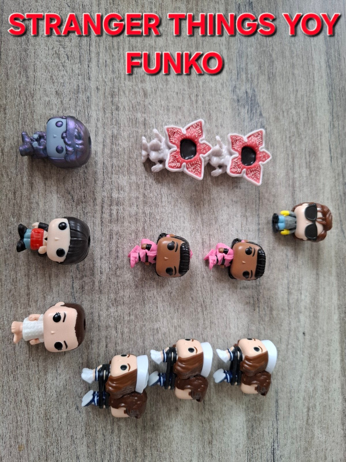 stranger things mini funko poppetjes, Sieraden, Tassen en Uiterlijk, Overige Accessoires, Ophalen, Nieuw
