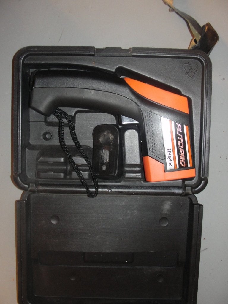 Raytek AutoPro infrarood thermometer in koffer, Ophalen of Verzenden, Gebruikt