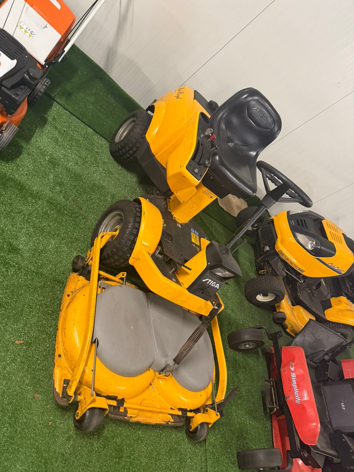 Stiga park royal 107cm mulch hydrostaat, Ophalen, Eu, Gebruikt, Eu