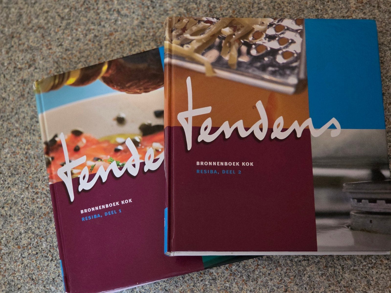 Tendens Bronnenboek Kok Resiba Deel 1 & 2, Ophalen, Beta, Zo goed als nieuw, MBO
