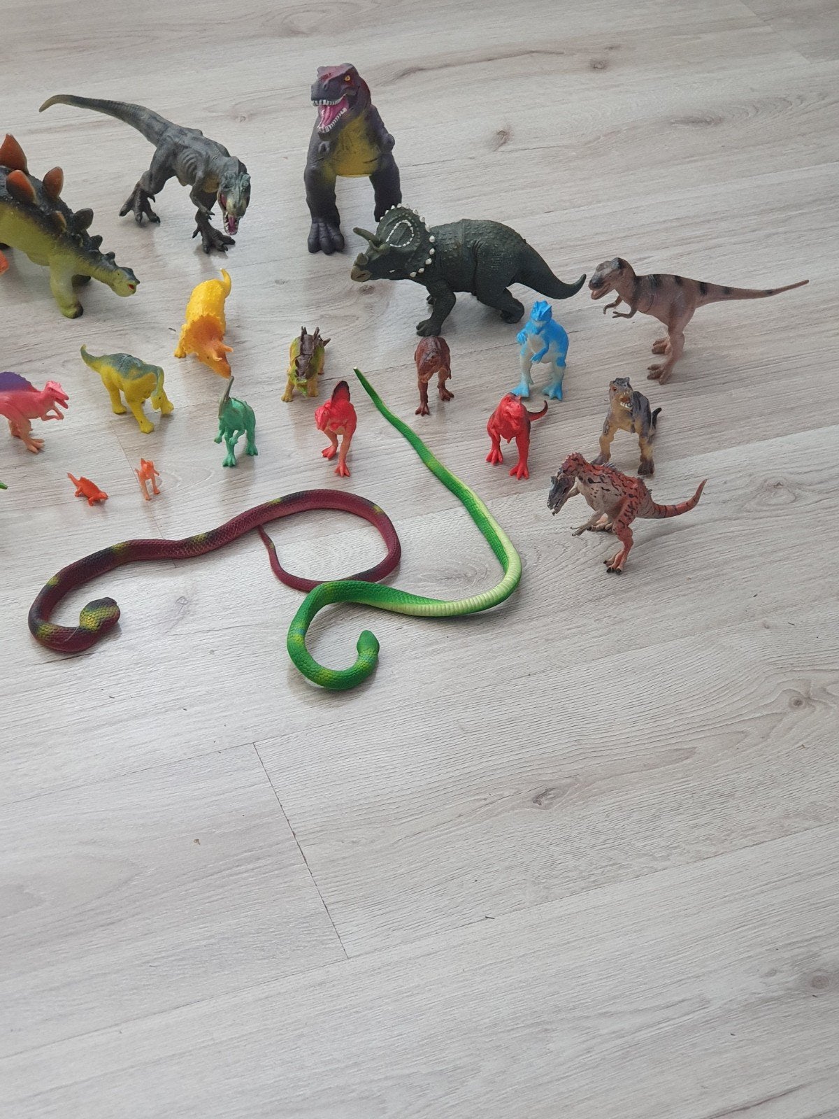 te koop: speelgoed dinosaurussen., Ophalen, Gebruikt, Jongen of Meisje