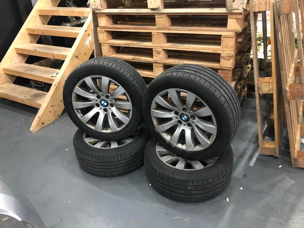 BMW E60 Velgen met banden, Ophalen, Gebruikt