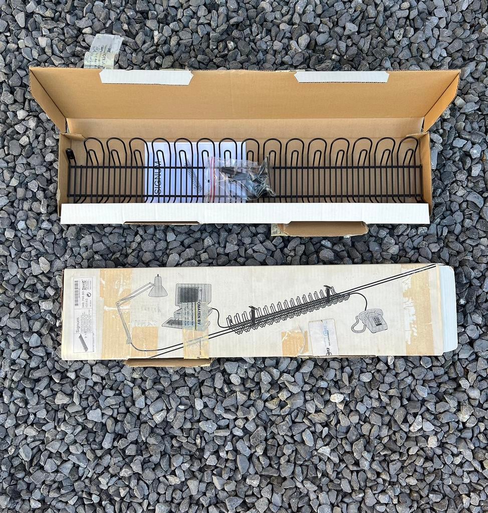 Ikea Signum kabelgoot zwart 72,5 cm | per stuk, Diversen, Bureau-accessoires, Ophalen of Verzenden