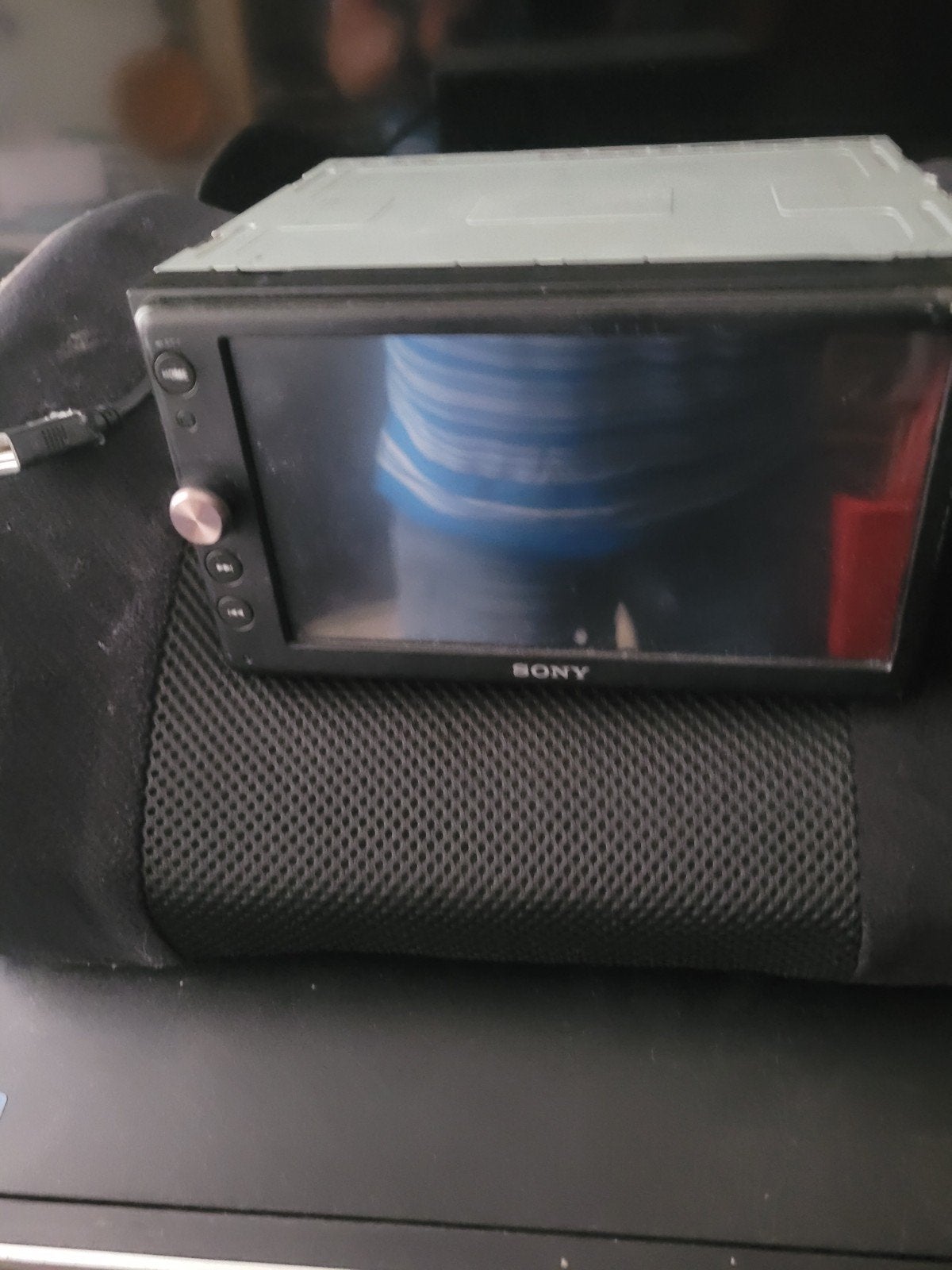 Sony XAV-AX100 AV-ontvanger met Apple CarPlay, Ophalen of Verzenden, Gebruikt