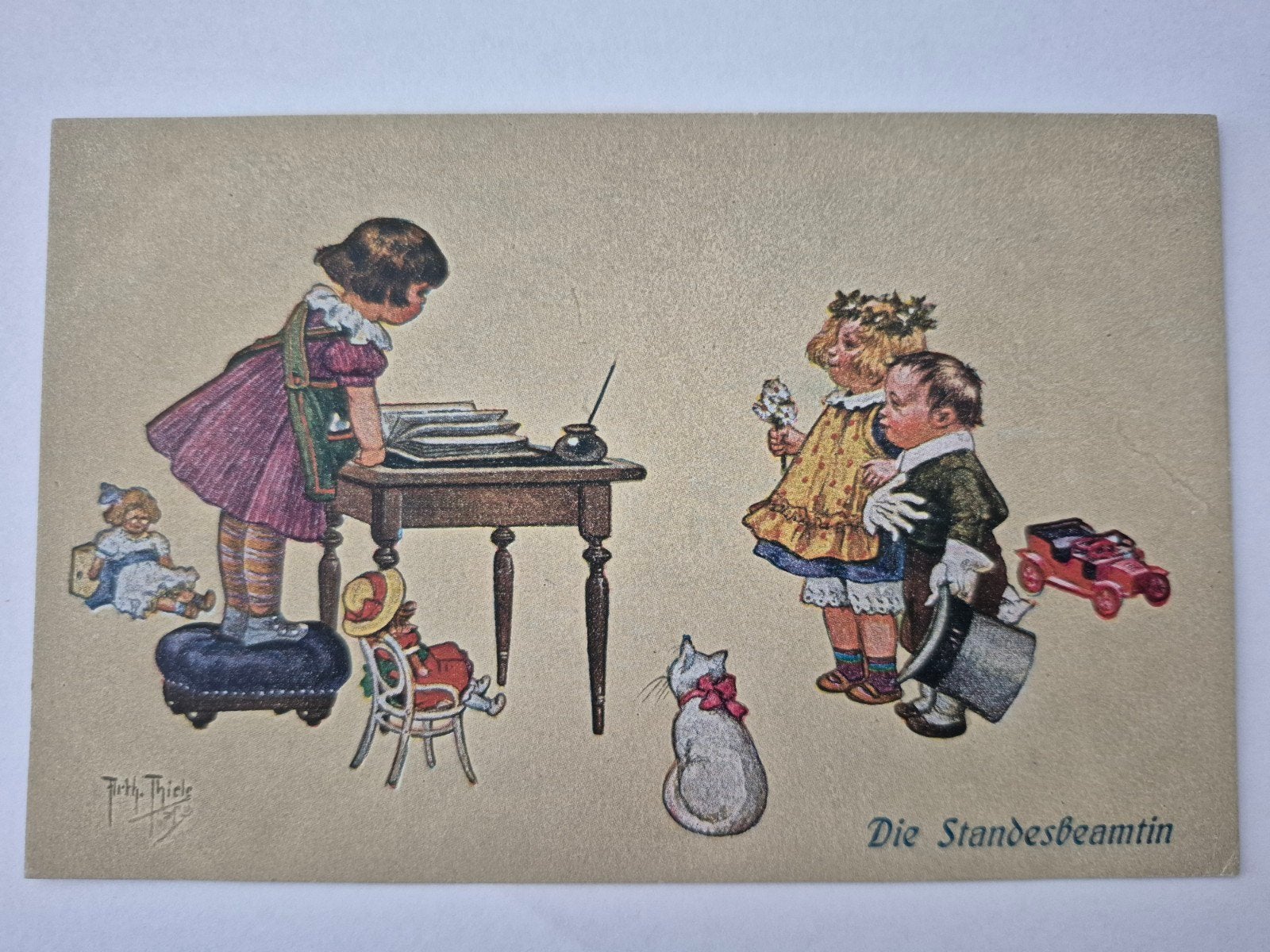 Thiele kaart, Verzenden