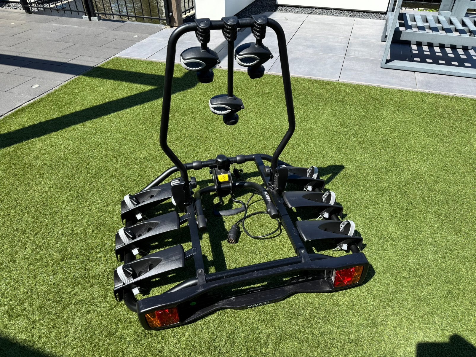 Hapro Atlas 3 trekhaak fietsendrager 3 fietsen E-bikes, Auto diversen, Fietsendragers, Ophalen, 3 fietsen of meer, Elektrische fiets