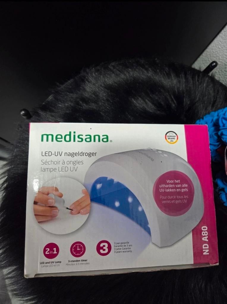 LED-UV nageldroger, Wit, Ophalen of Verzenden, Zo goed als nieuw, Handen en Nagels