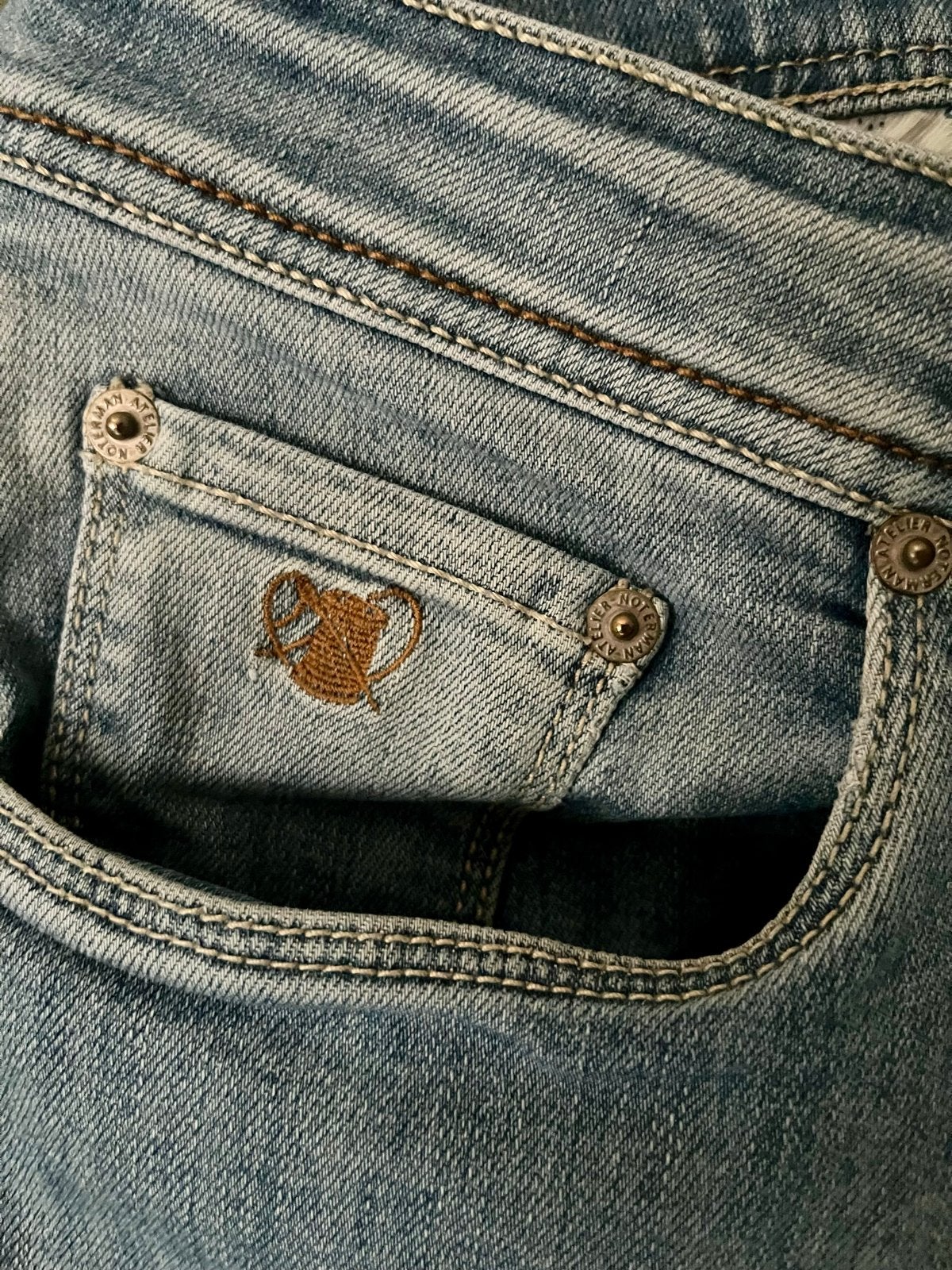 Atelier Noterman Jeans - Maat W31/L36, Ophalen of Verzenden, Zo goed als nieuw, Blauw, W32 (confectie 46) of kleiner