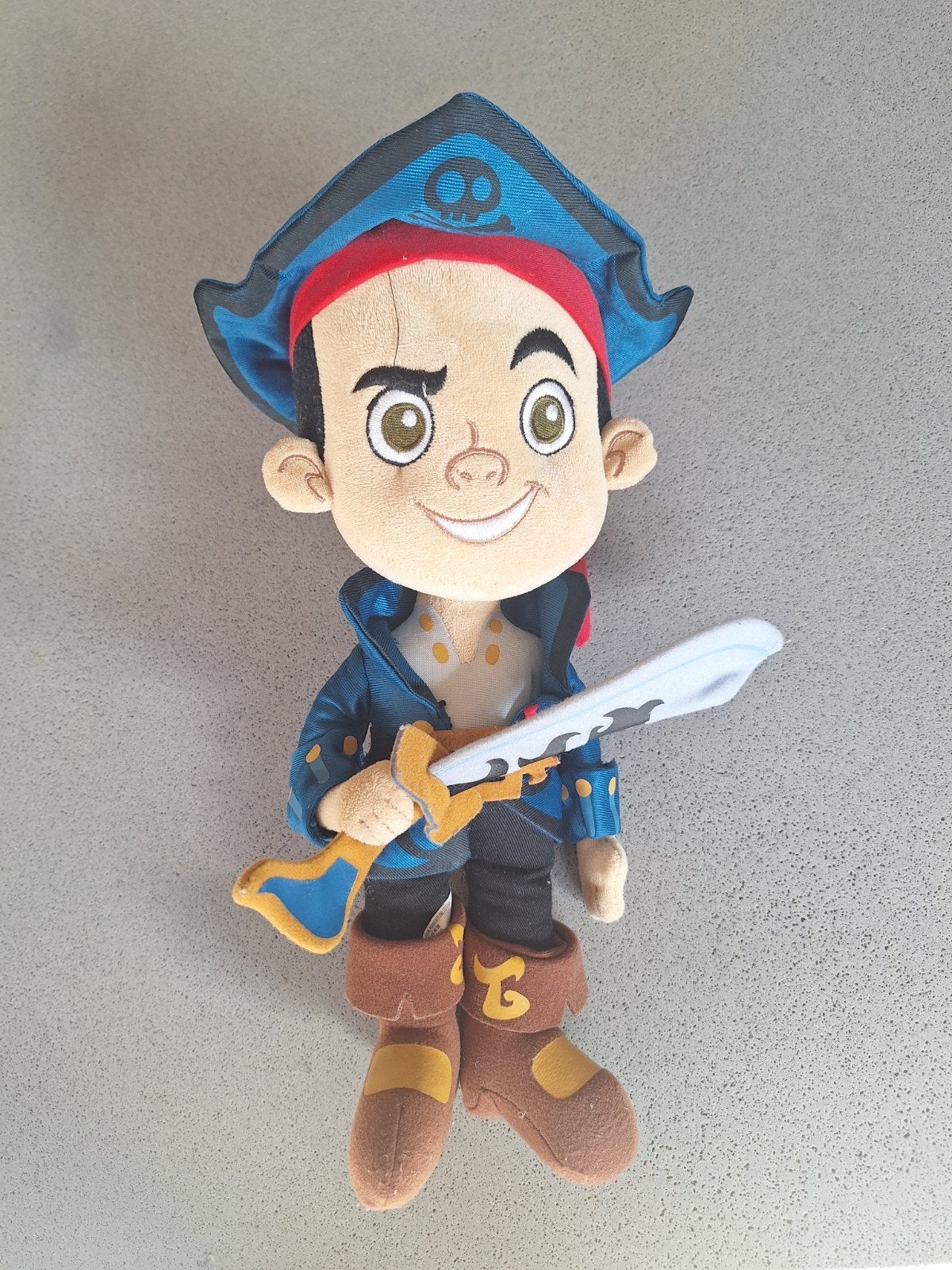 Knuffel Jake en de Nooitgedacht Piraten - Disneyland Parijs, Disney, Disney, Overige typen, Ophalen of Verzenden