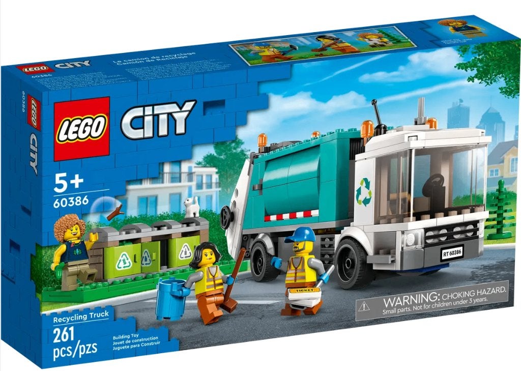 Lego City Recycle vrachtauto (60386) NIEUW, City, Lego, Nieuw, Ophalen of Verzenden