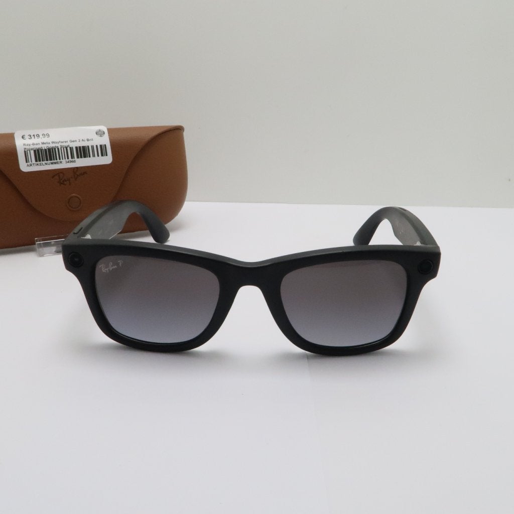 Ray-Ban Meta Wayfarer Gen 2 Ai Bril Polarised | Goede Staat, Ray-Ban, Zo goed als nieuw, Support@rayban.com, Luxottica Group, 2 Via S. Marco
Milan 20121
Italy