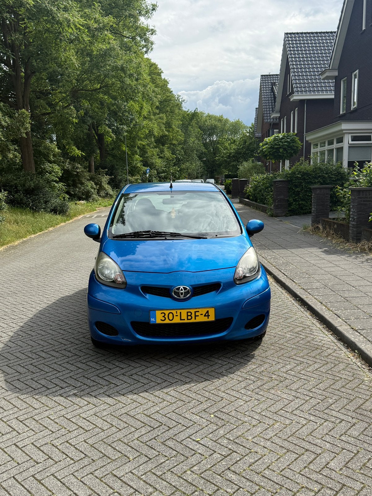 Toyota Aygo 1.0 12V Vvt-i 5DRS 2010 Blauw, Voorwielaandrijving, USB, 68 pk, Origineel Nederlands