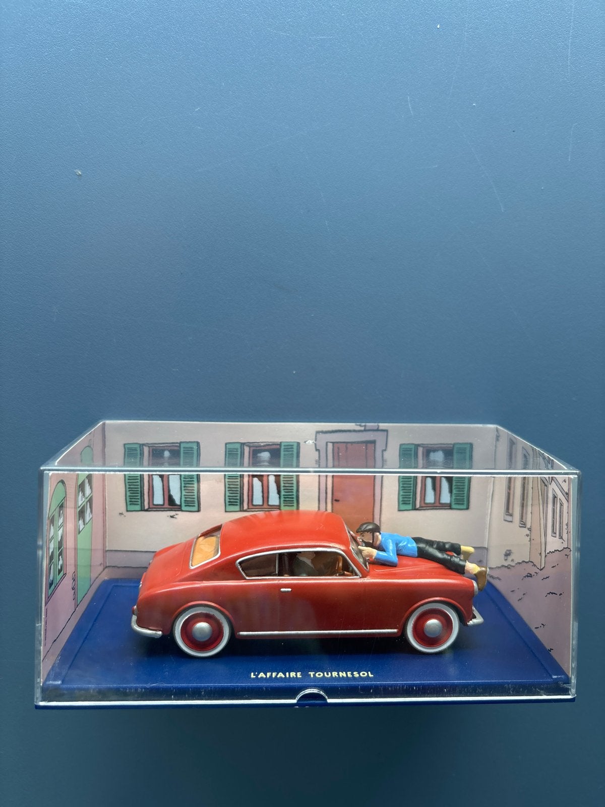 Kuifje auto 1/43 - L'affaire Tournesol, Ophalen of Verzenden, Zo goed als nieuw, Auto, Overige merken