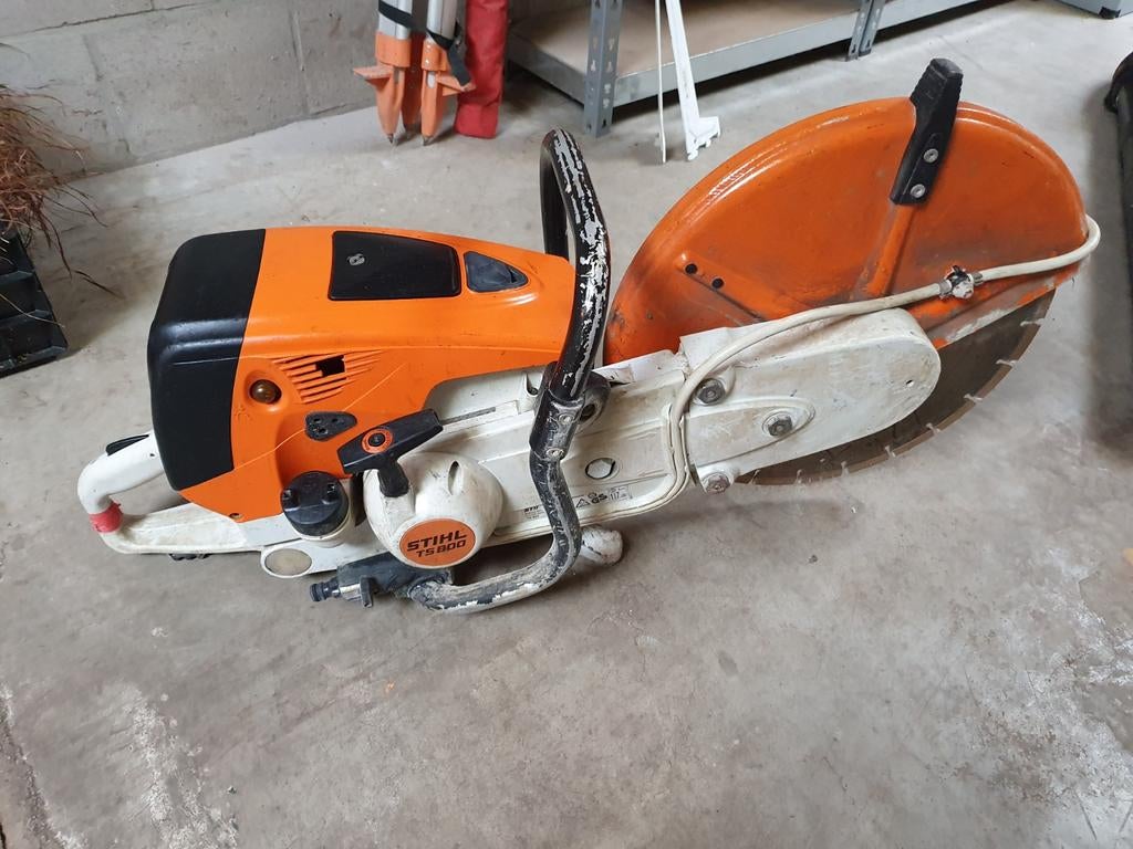Stihl ts 700 motorslijper, Ophalen, Gebruikt