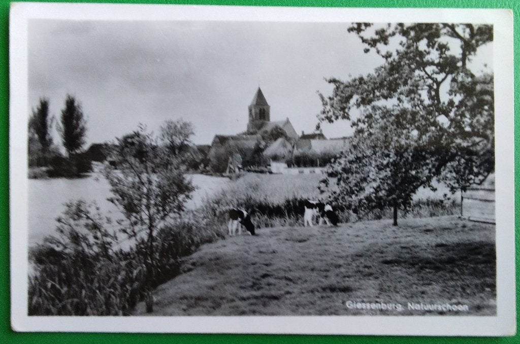 Giessenburg, Natuurschoon. 1966. Klf, Verzenden, 1960 tot 1980, Gelopen, Zuid-Holland