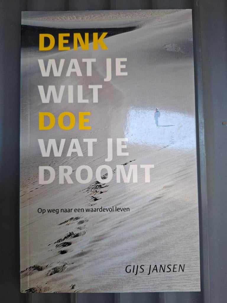 Gijs Jansen - Denk wat je wilt, doe wat je droomt, Ophalen of Verzenden, Zo goed als nieuw, Gijs Jansen